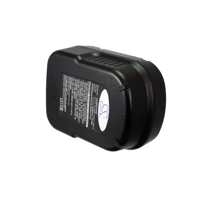 Batterie pour Black & Decker XTC12IK (1500 mAh/18 Wh, 12 V)