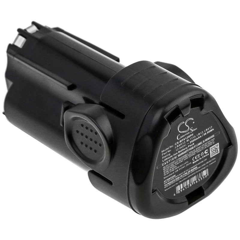 Batterie pour Black & Decker BDCDMT112 (2500 mAh/30 Wh, 12 V)