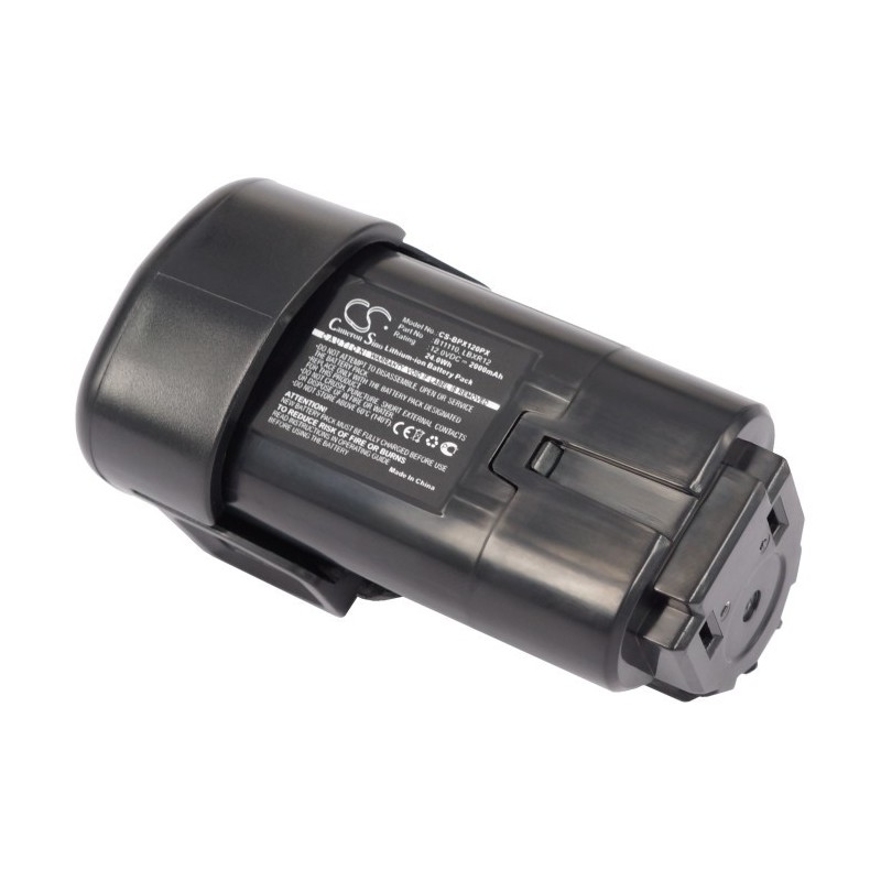 Batterie pour Black & Decker LB12 (2000 mAh/24 Wh, 12 V)