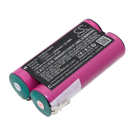 Batterie pour Bosch 100536 (3000 mAh/22.2 Wh, 7.4 V)