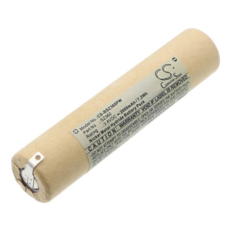 Batterie pour Black & Decker SZ360B (2000 mAh/7.2 Wh, 3.6 V)