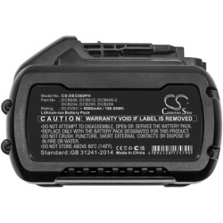 Batterie pour DeWalt DCB125 (9000 mAh/180 Wh, 20 V)