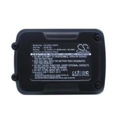 Batterie pour DeWalt DCG412L2 (4000 mAh/48 Wh, 12 V)