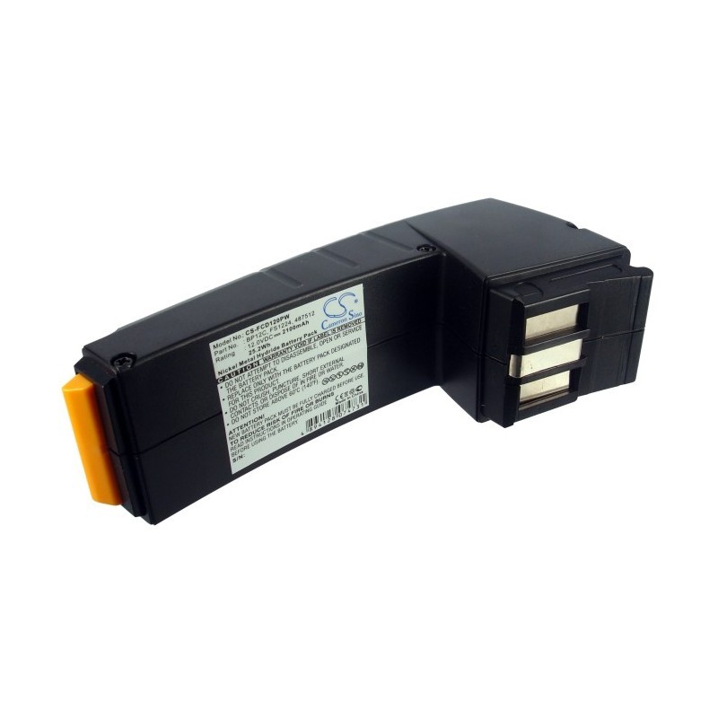 Batterie pour Festool CDD12E (2100 mAh/25.2 Wh, 12 V)
