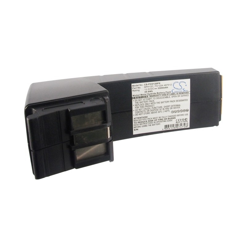 Batterie pour Festool CDD12 (3300 mAh/39.6 Wh, 12 V)