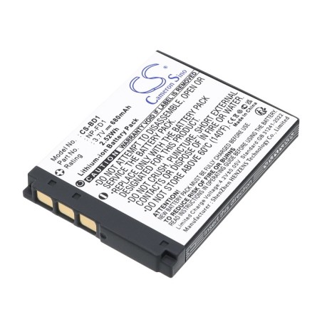 Batterie pour Sony Cyber-shotDSC-T300 (680 mAh/2.52 Wh, 3.7 V)