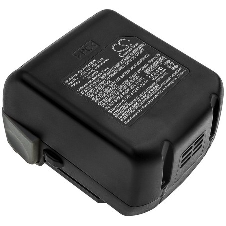 Batterie pour Hitachi CD 14DFL (5000 mAh/72 Wh, 14.4 V)