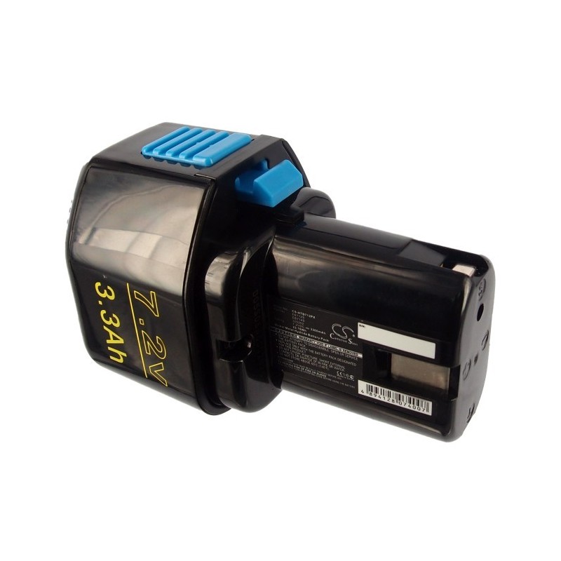 Batterie pour Hitachi EB714S (3300 mAh/23.76 Wh, 7.2 V)