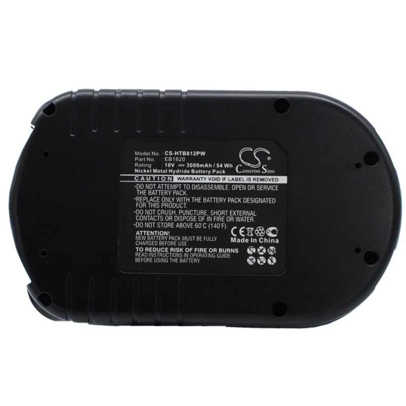 Batterie pour Hitachi DS 18DVB2K (3000 mAh/54 Wh, 18 V)