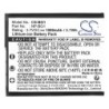 Batterie pour Sony Cyber-shot DSC-W100 (1000 mAh/3.7 Wh, 3.7 V)