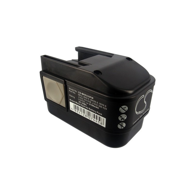 Batterie pour AEG BL Multi-volt-lamp (2100 mAh/20.16 Wh, 9.6 V)