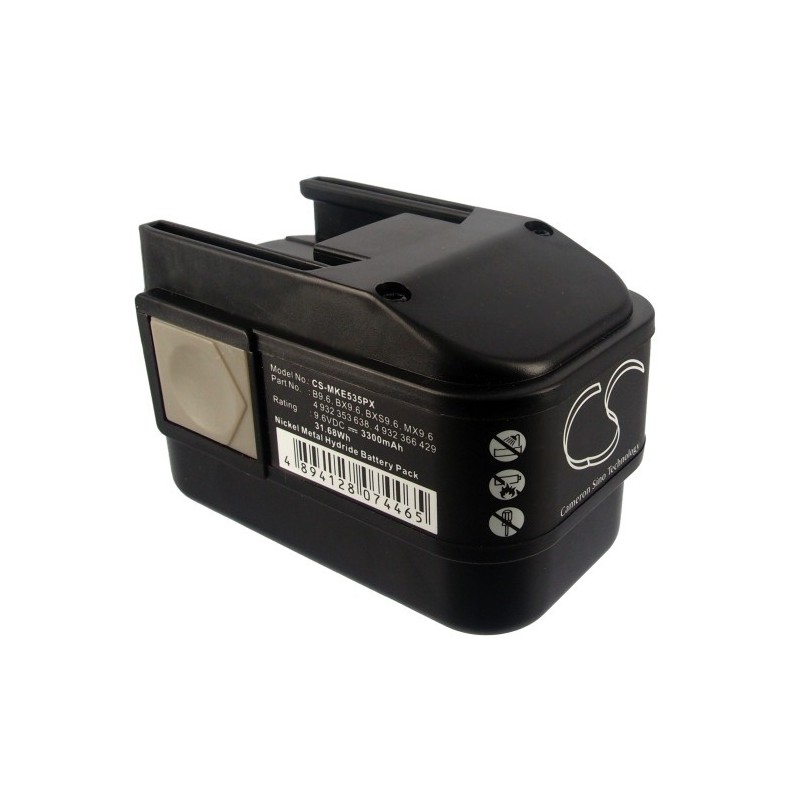 Batterie pour AEG MX9.6 (3300 mAh/31.68 Wh, 9.6 V)