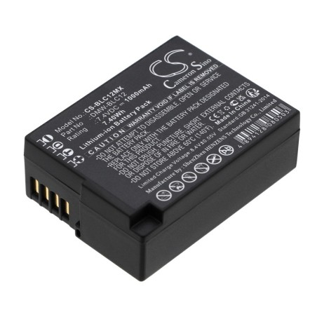 Batterie pour Sigma BP-51 (1000 mAh/7.4 Wh, 7.4 V)