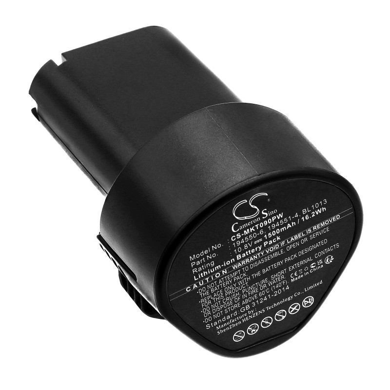 Batterie pour Makita TW100DZ (1500 mAh/16.2 Wh, 10.8 V)
