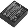 Batterie pour Olympus E-M1 (2250 mAh/16.65 Wh, 7.4 V)