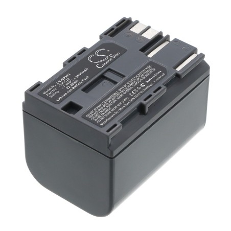 Batterie pour Canon MVX3i (3000 mAh/22.2 Wh, 7.4 V)