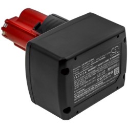 Batterie pour Milwaukee 2314-20 (6000 mAh/72 Wh, 12 V)