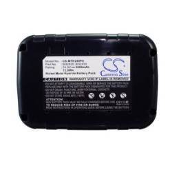 Batterie pour Makita 193128-2 (3000 mAh/72 Wh, 24 V)