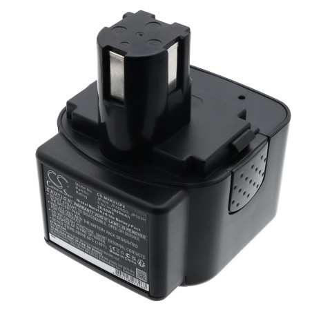 Batterie pour Max Rebar JP409 (3000 mAh/28.8 Wh, 9.6 V)