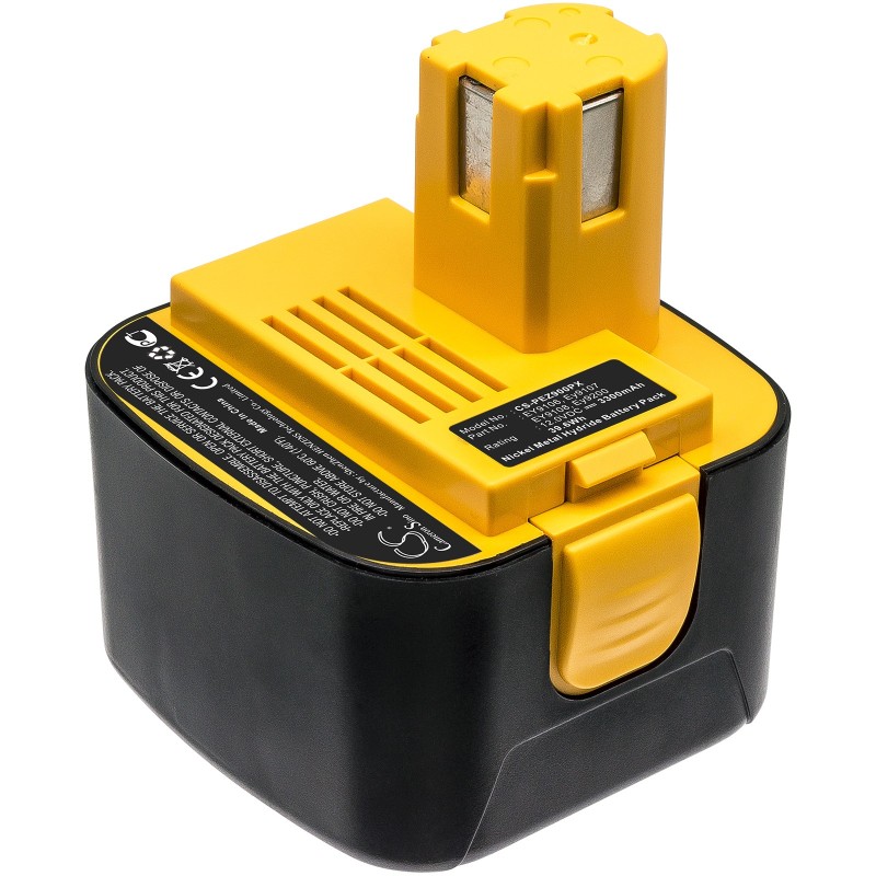 Batterie pour Panasonic EY9107 (3300 mAh/39.6 Wh, 12 V)