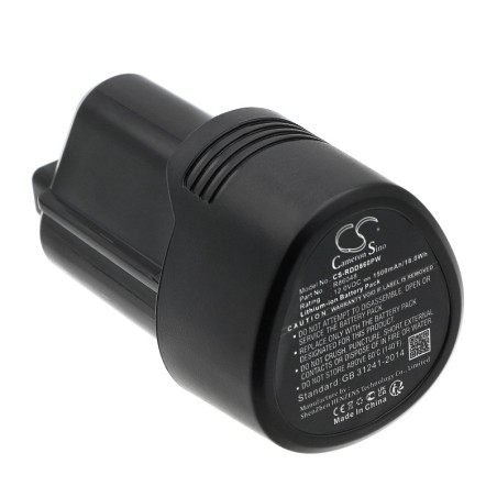 Batterie pour Ridgid R82007 (1500 mAh/18 Wh, 12 V)