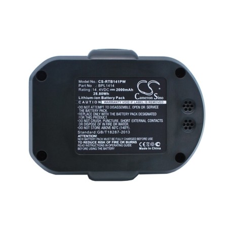 Batterie pour Ryobi LCD1402 (2000 mAh/28.8 Wh, 14.4 V)
