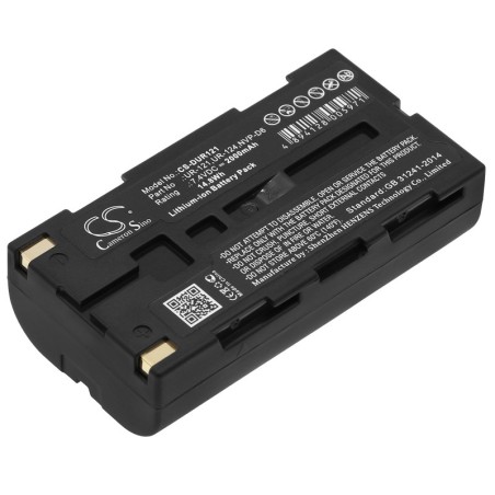 Batterie pour Sanyo UR-121 (2000 mAh/14.8 Wh, 7.4 V)