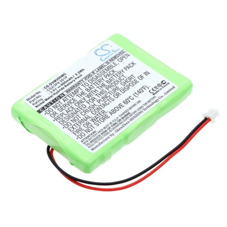 Batterie pour Digital Ally DVM-RMT (600 mAh/2.16 Wh, 3.6 V)