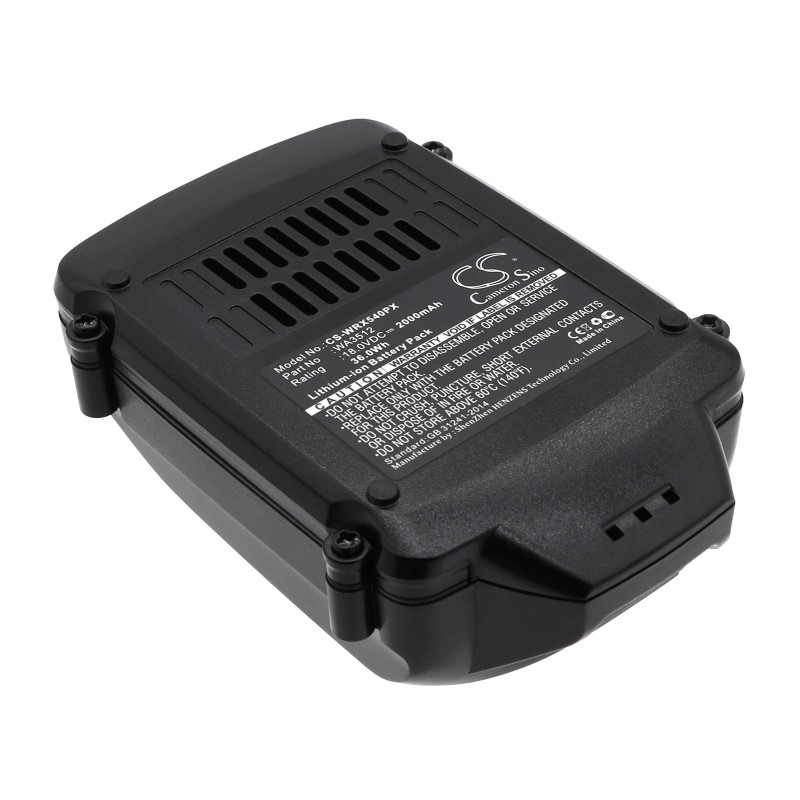 Batterie pour Worx WG170 (2000 mAh/36 Wh, 18 V)