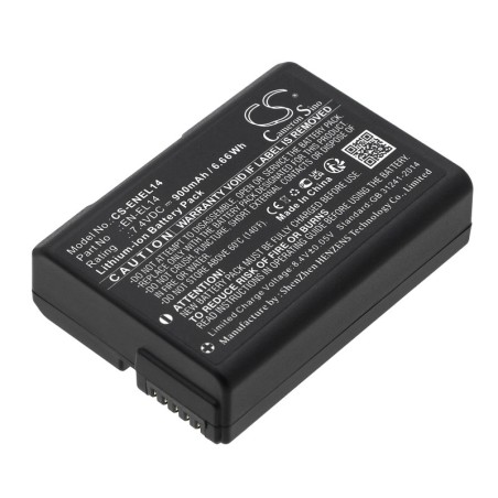 Batterie pour NiKon DF (900 mAh/6.66 Wh, 7.4 V)