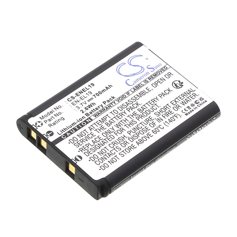 Batterie pour NiKon Coolpix S7000 (700 mAh/2.59 Wh, 3.7 V)
