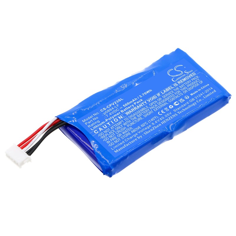 Batterie pour Canon p0884-LF (500 mAh/3.7 Wh, 7.4 V)