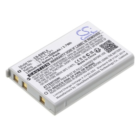 Batterie pour NiKon CP1 (1000 mAh/3.7 Wh, 3.7 V)