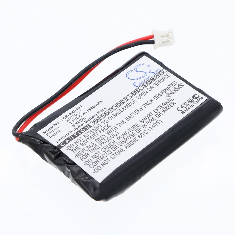Batterie pour AAXA P1 Pico Projecteur (1700 mAh/6.29 Wh, 3.7 V)
