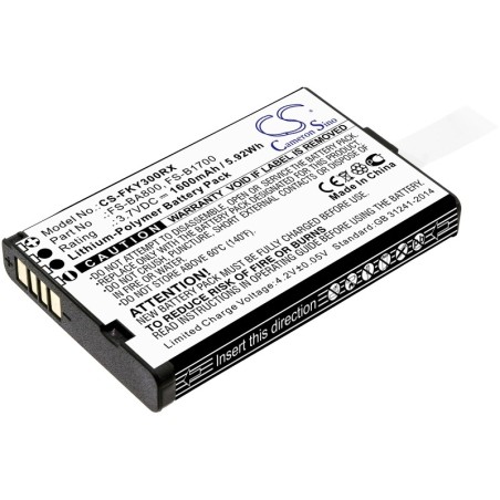 Batterie pour Flysky FS-BA800 (1600 mAh, 3.7 V)