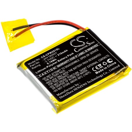 Batterie pour Compustar 2W901R-SS (210 mAh/0.78 Wh, 3.7 V)