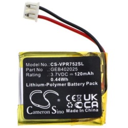 Batterie pour Python 7754P (120 mAh/0.44 Wh, 3.7 V)
