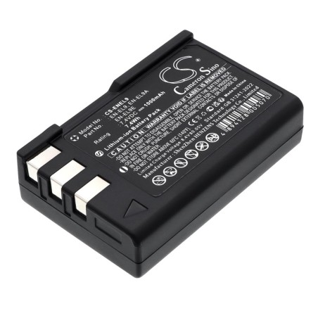Batterie pour NiKon D40X (1000 mAh/7.4 Wh, 7.4 V)
