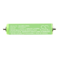 Batterie pour Braun 5742 (700 mAh/0.84 Wh, 1.2 V)