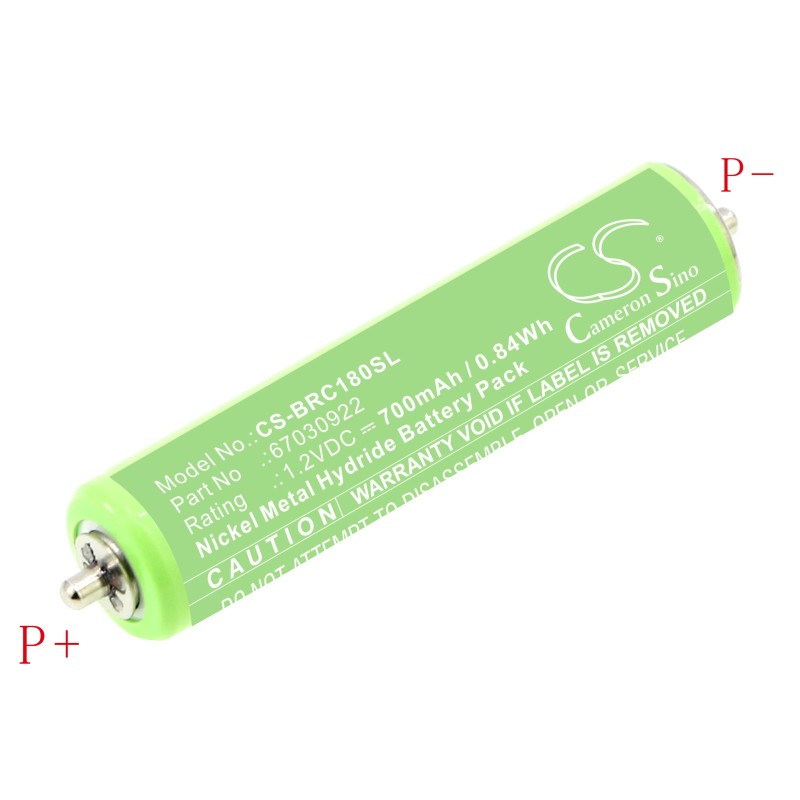 Batterie pour Braun SmartControl Classic (700 mAh/0.84 Wh, 1.2 V)
