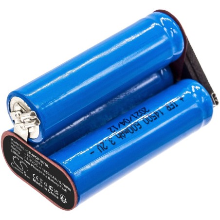 Batterie pour Moser 1871-0071 (1800 mAh/5.76 Wh, 3.2 V)