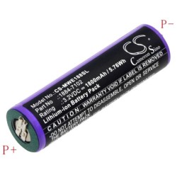 Batterie pour Moser 1884 Li+Pro (1800 mAh/5.76 Wh, 3.2 V)