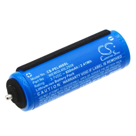 Batterie pour Panasonic EW-DE92 (650 mAh/2.41 Wh, 3.7 V)