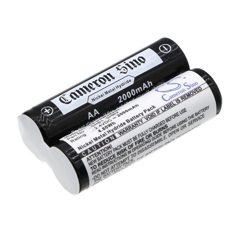 Batterie pour Remington 457 (2000 mAh/4.8 Wh, 2.4 V)
