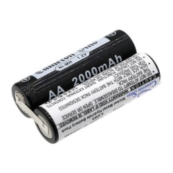 Batterie pour Philips HQ8885 (2000 mAh/4.8 Wh, 2.4 V)