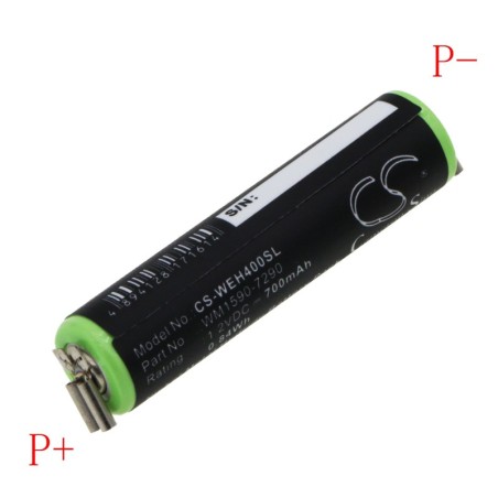 Batterie pour Wella Chromini (700 mAh/0.84 Wh, 1.2 V)