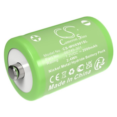 Batterie pour Wahl 9816 (2000 mAh/2.4 Wh, 1.2 V)
