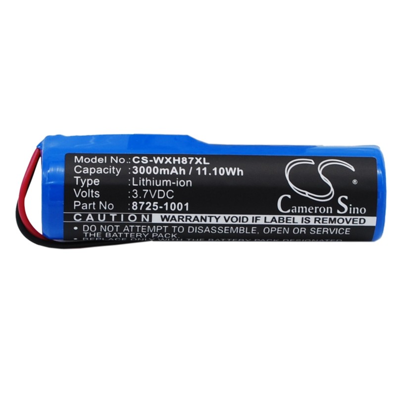 Batterie pour Wella 8725-1001 (3000 mAh/11.1 Wh, 3.7 V)