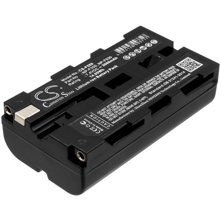 Batterie pour Hitachi VM-E635LE (2000 mAh/14.8 Wh, 7.4 V)
