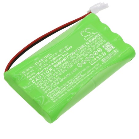 Batterie pour Somfy SLD (2000 mAh/19.2 Wh, 9.6 V)